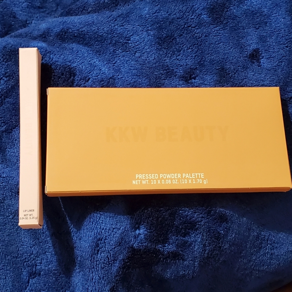 Kkw beauty🔥Sold out🔥Honey eyeshadow and lip line